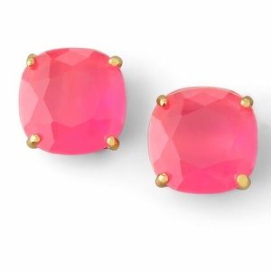 Kate Spade Gum Drop earrings hot pink